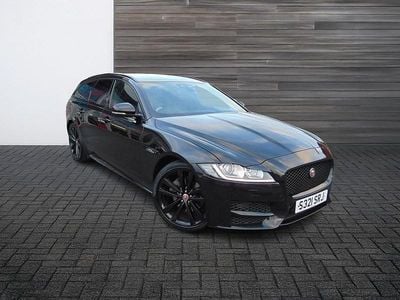 Black Used 2017 Jaguar XF Sportbrake R-Sport Estate | £15,999 (A bit pricey)