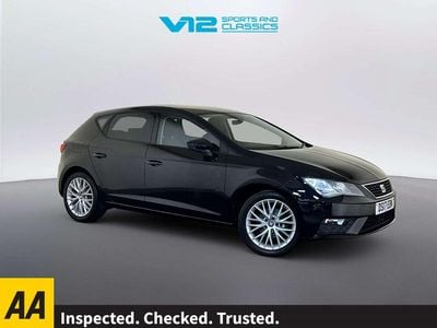 Used Seat Leon SE Dynamic 110 HP (80 kW) 2017 Black Hatchback