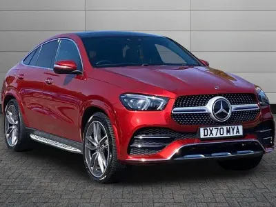 Used Mercedes GLE400 AMG line 325 HP (239 kW) 2020 Hyacinth red SUV