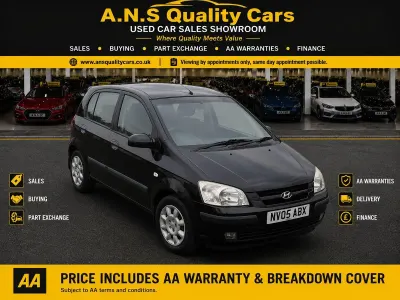 Used Hyundai Getz 82 HP (60 kW) 2005 Black Hatchback