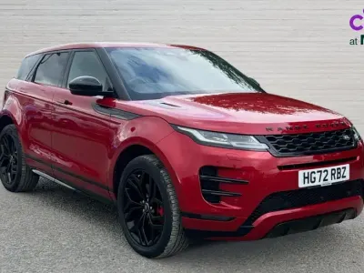 Used Land Rover Range Rover evoque Autobiography 309 HP (227 kW) 2022 Red SUV