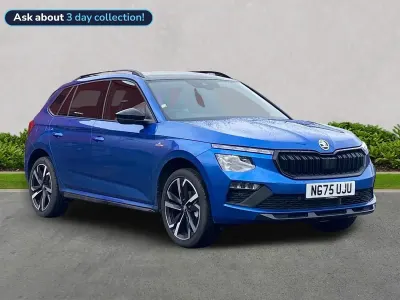 Used Skoda Kamiq Monte Carlo 2025 Blue SUV