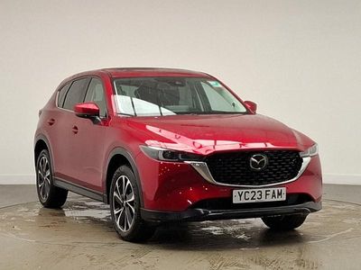Begagnad Mazda CX-5 Exclusive-Line 165 HK (121 kW) 2023 Röd SUV