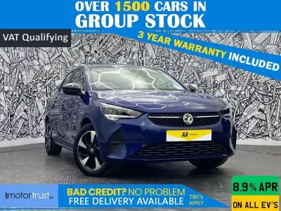 Used Vauxhall Corsa-e 100 kW (136 HP) 2022 Blue Hatchback