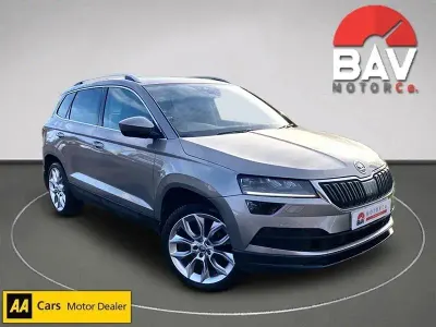 Używany Skoda Karoq 150 KM (110 kW) 2018 Beżowy SUV