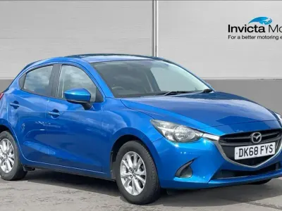 Used Mazda 2 73 HP (53 kW) 2018 Blue Hatchback