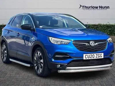 Used Vauxhall Grandland X SRi 130 HP (95 kW) 2020 Blue SUV