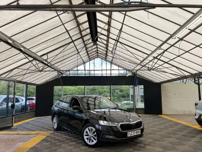 Used Skoda Octavia SE L 150 HP (110 kW) 2021 Black magic Estate