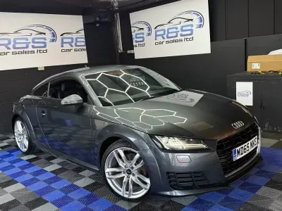 Käytetty Audi TT S-Line 184 HP (135 kW) 2015 Harmaa Coupe - kaksiovinen