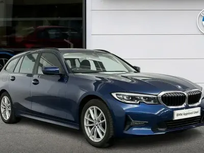 Used BMW 320 Sport Line 181 HP (133 kW) 2020 Blue Estate