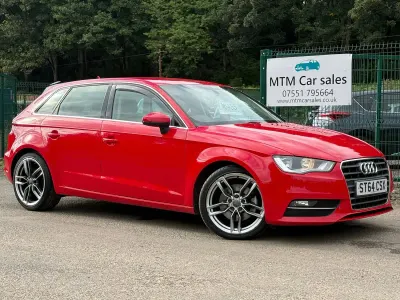 Used Audi A3 Sportback Sport 184 HP (135 kW) 2014 Red Hatchback