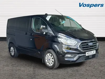 Used Ford Transit Custom Limited 130 HP (95 kW) 2023 Black Van
