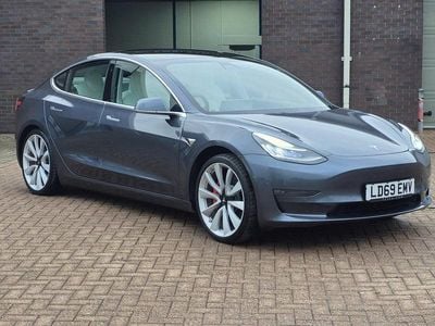 Used Tesla Model 3 Performance 330 kW (449 HP) 2019 Grey Sedan