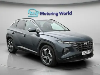 Usado Hyundai Tucson Premium 230 HP (169 kW) 2023 Azul SUV