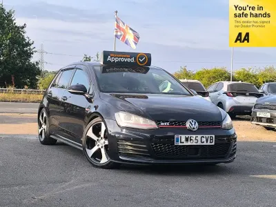 Used VW Golf VII GTI 2015 Black Hatchback
