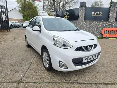Used Nissan Micra Acenta 2015 White Hatchback