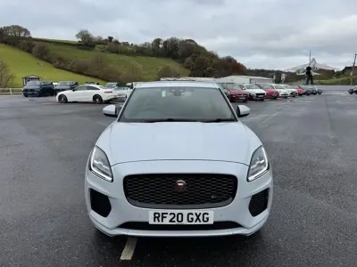 Used Jaguar E-Pace Chequered Flag 197 HP (144 kW) 2020 White SUV