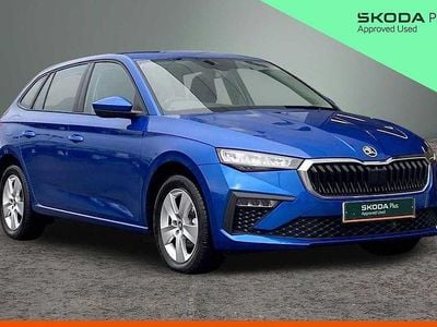Used Skoda Scala SE 110 HP (80 kW) 2025 Race blue metallic Hatchback