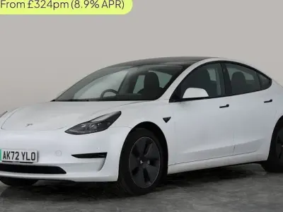 Used Tesla Model 3 RWD 208 kW (283 HP) 2022 White Sedan