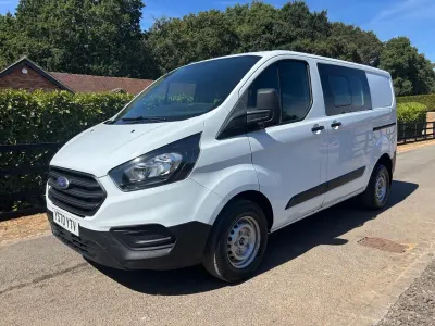 Used Ford Transit Custom S 105 HP (77 kW) 2021 White Van