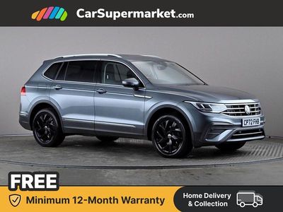 Grey Used 2022 VW Tiguan Allspace Life SUV | £25,197