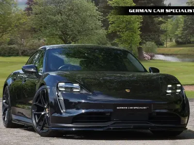 Used Porsche Taycan 4S 2020 Jet black Sedan