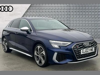 Used Audi S3 Sportback Comfort 306 HP (225 kW) 2022 Blue Hatchback