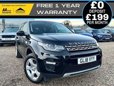 Black Used 2018 Land Rover Discovery Sport HSE SUV | £9,490 (Fair price)