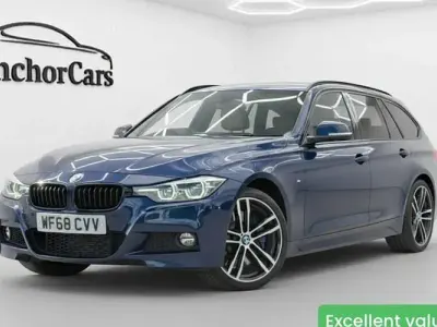 Used BMW 335 M Sport 313 HP (230 kW) 2018 Blue Estate
