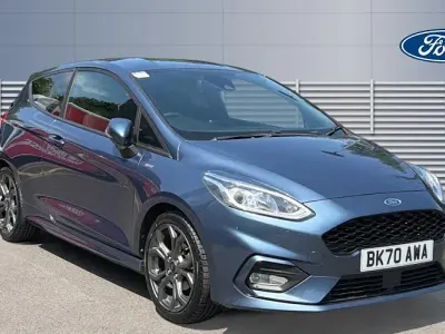 Used Ford Fiesta ST-Line 95 HP (69 kW) 2020 Blue Hatchback