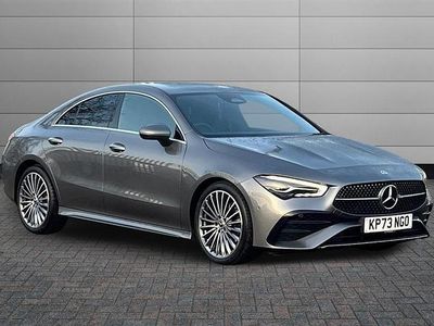 Mountain grey Used 2023 Mercedes CLA200 AMG Line Premium Sedan | £25,790 (Fair price)