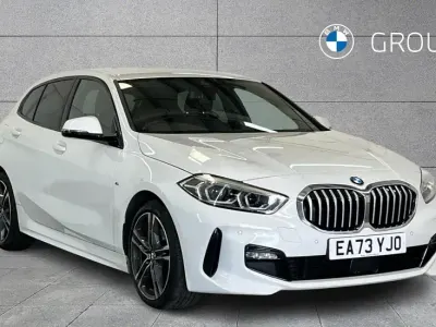 Used BMW 118 M Sport 136 HP (100 kW) 2023 White Hatchback