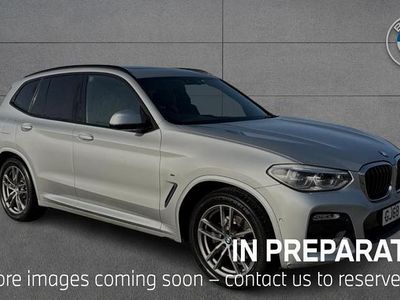 Used BMW X3 M Sport 187 HP (137 kW) 2018 Silver SUV