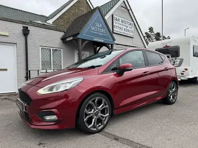 Used Ford Fiesta ST-Line 100 HP (73 kW) 2019 Red Hatchback