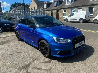 Used Audi S1 Sportback 231 HP (169 kW) 2017 Blue Hatchback
