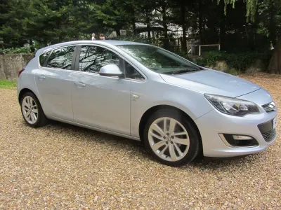 Used Vauxhall Astra SRi 2014 Silver blue Hatchback