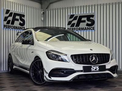 White Used 2016 Mercedes A45 AMG Premium Hatchback | £19,000 (Expensive)
