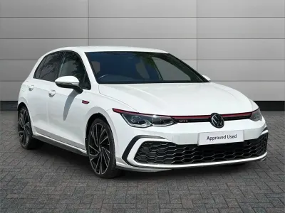 Used VW Golf VIII GTI 245 HP (180 kW) 2023 White Hatchback