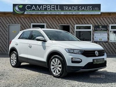 Begagnad VW T-Roc SE 115 HK (84 kW) 2018 Vit SUV