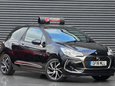 Used DS Automobiles DS3 Connected Chic 2018 Black Hatchback