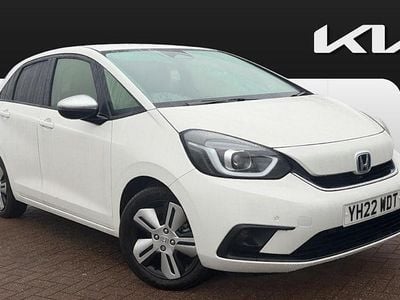 White Used 2022 Honda Jazz Hybrid Hatchback | £19,177 (Fair price)