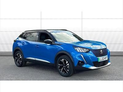 Used Peugeot e-2008 GTi 100 kW (136 HP) 2022 Blue SUV