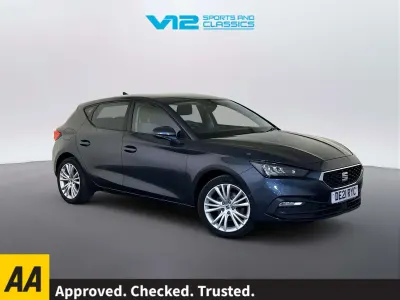Begagnad Seat Leon SE Dynamic 110 HK (80 kW) 2021 Grå Halvkombi