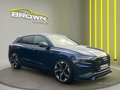 Used Audi Q8 Black Edition 286 HP (210 kW) 2022 Blue SUV