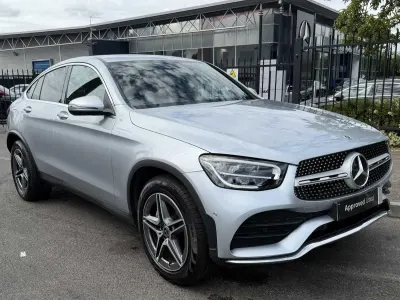 Used Mercedes GLC220 AMG line 194 HP (142 kW) 2023 Silver SUV