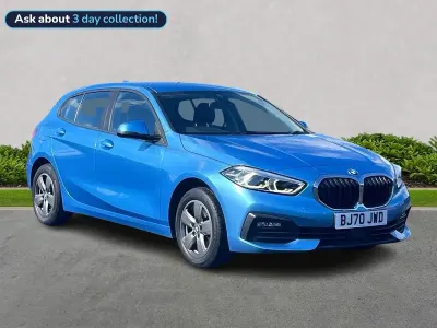 Used BMW 118 Comfort Edition 150 HP (110 kW) 2020 Blue Hatchback
