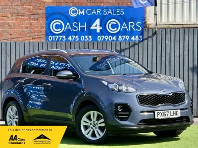 Used Kia Sportage 136 HP (100 kW) 2017 Blue SUV