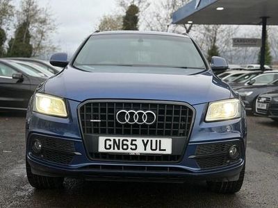 Used Audi Q5 S-line plus 190 HP (139 kW) 2015 Blue SUV