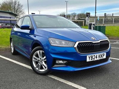 Used Skoda Fabia SE L 85 HP (62 kW) 2024 Blue Hatchback