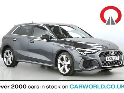 Grey Used 2022 Audi A3 Sportback e-tron S-Line Hatchback | £15,990 (Fair price)